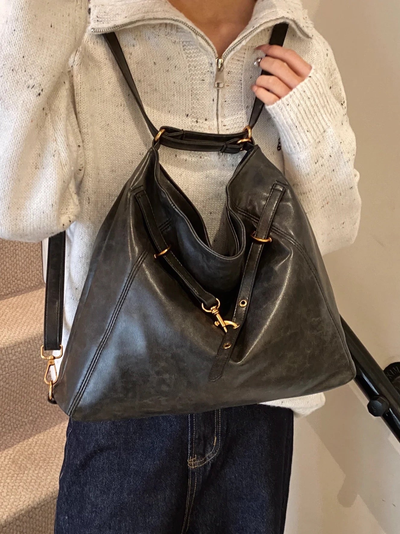 ヴィンテージダーク3WAYバッグ