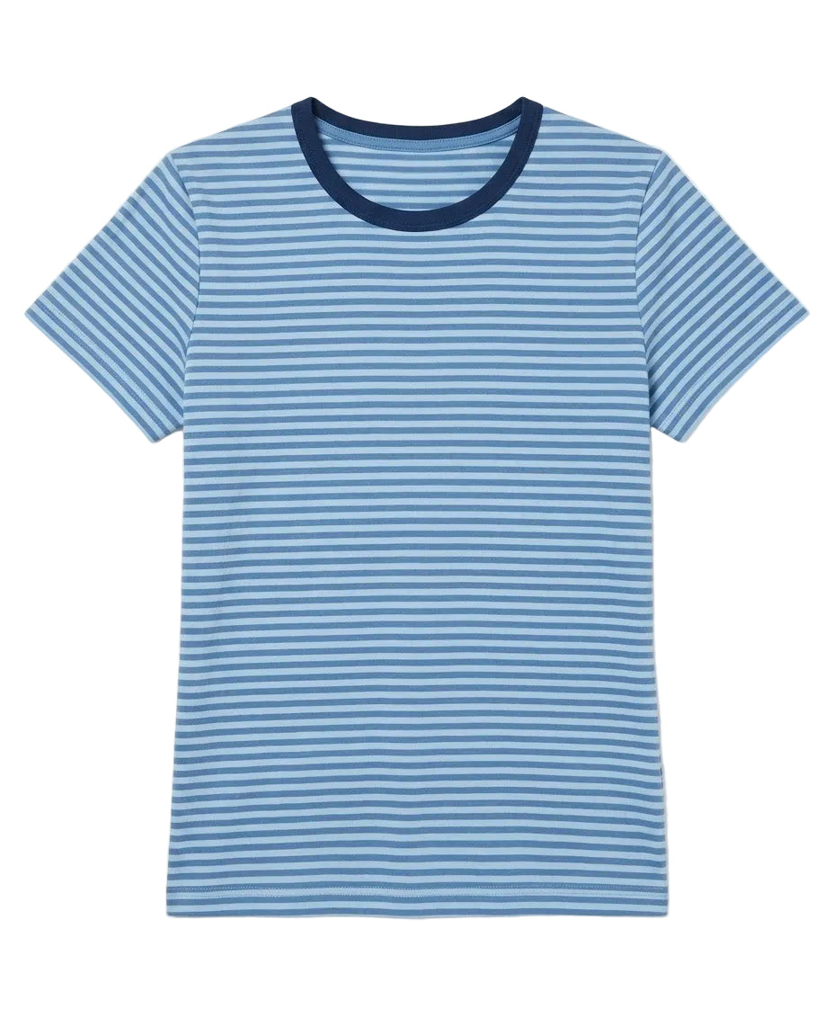 レトロブルーストライプTシャツ