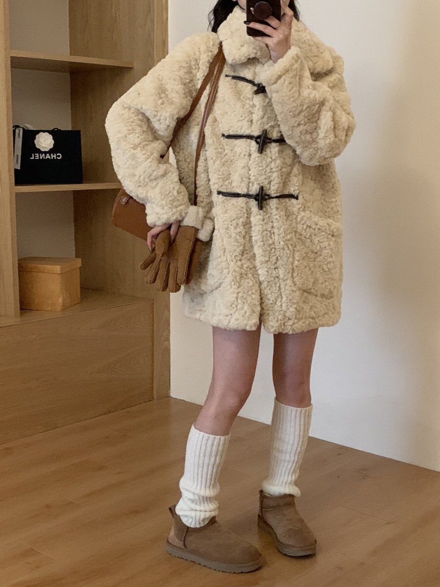 【新色追加】レトロボアダッフルコート