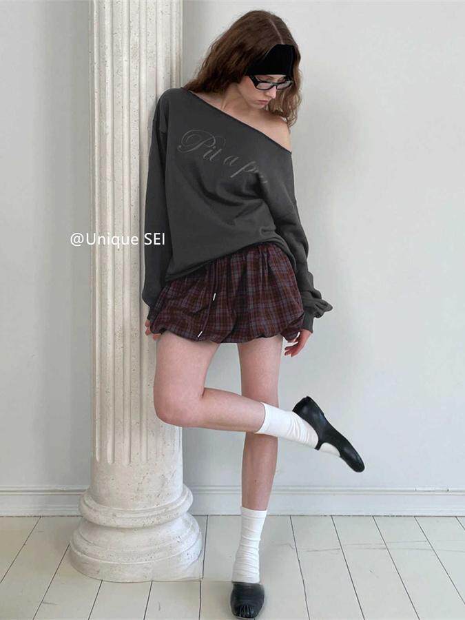 ストリートガールワンショルスウェット