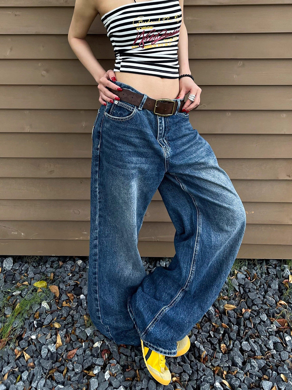 アメリカンステッチデザインデニム