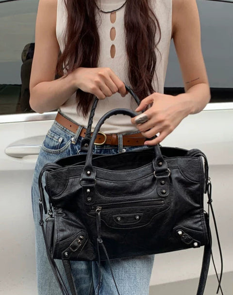 レトロバイクショルダーバッグ