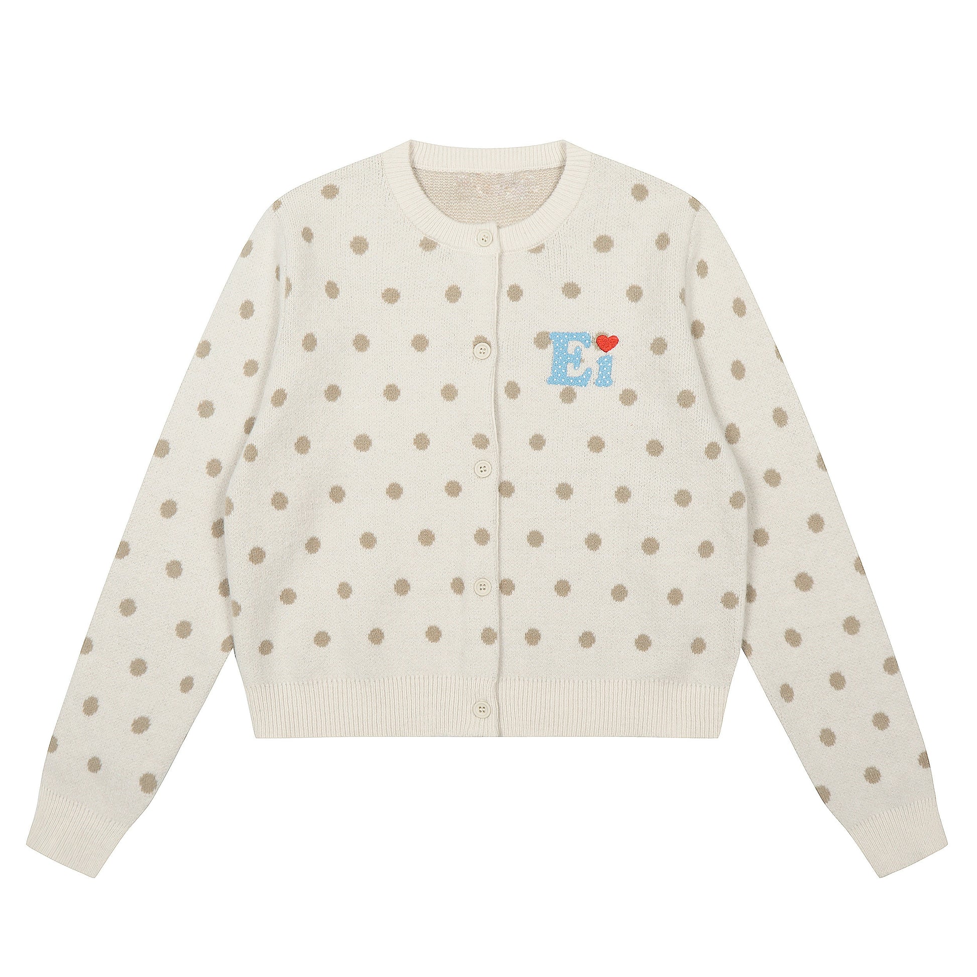 アメリカンヴィンテージドットカーディガン