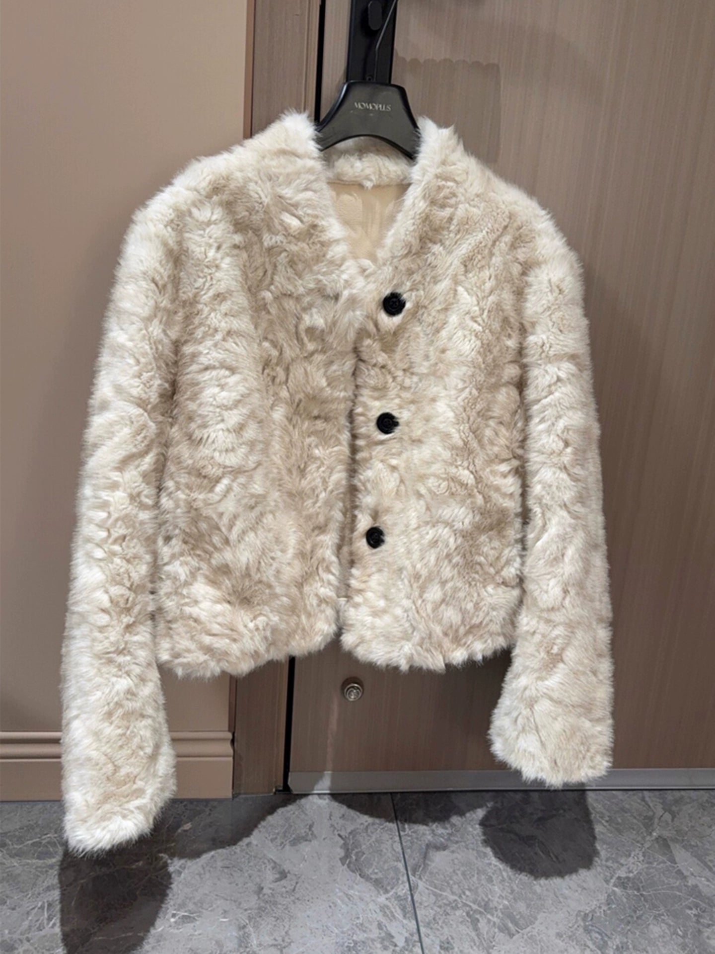 ラウンドネックエレガントジャケット