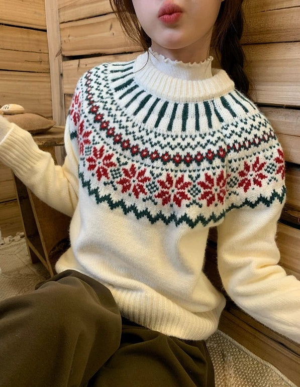 ノルディッククリスマスニット