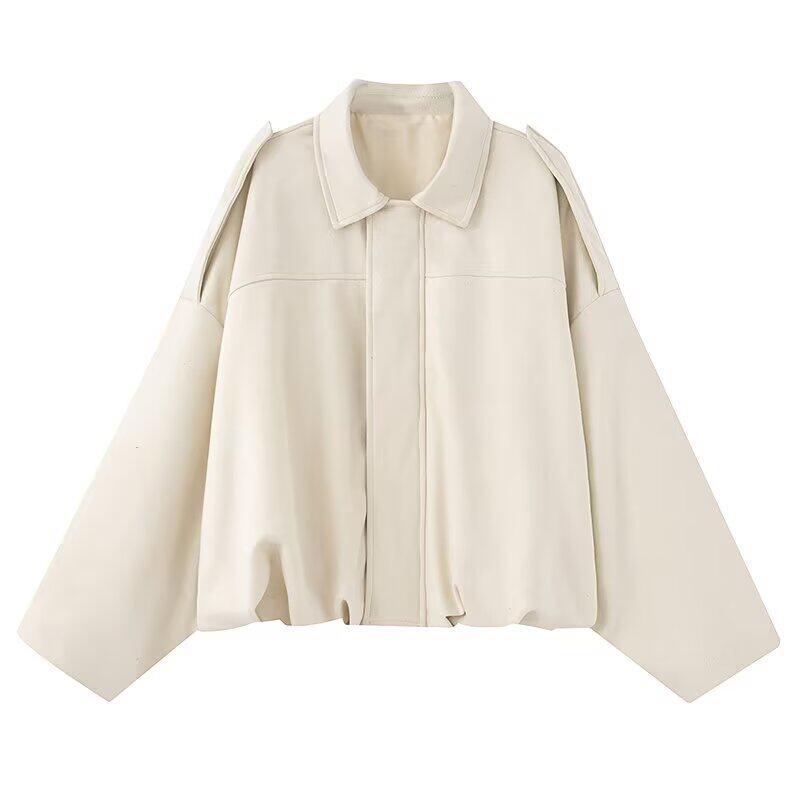 スプリングスエードボンバージャケット