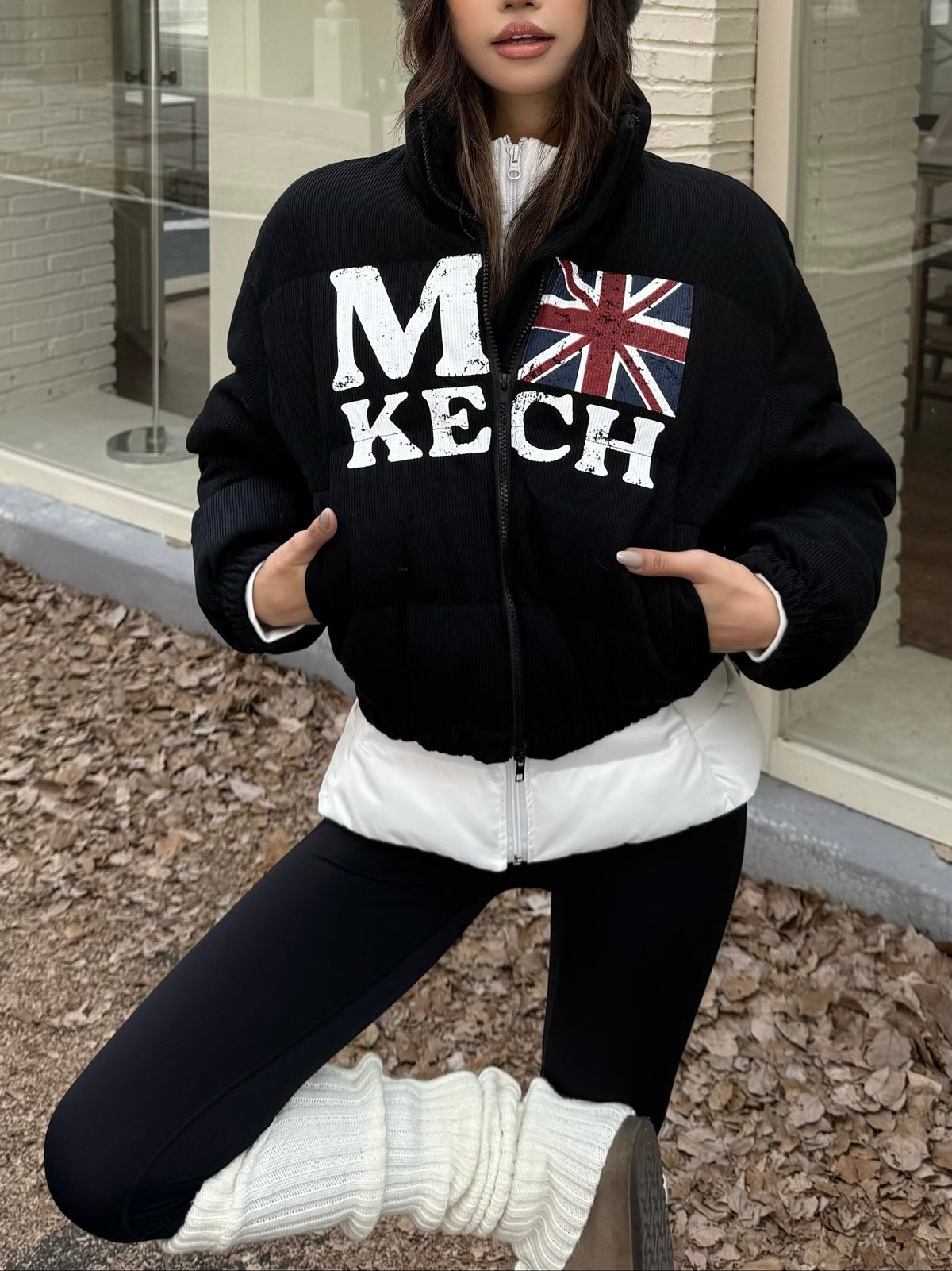 アメリカンレトロストリートジャケット – Meari cheek