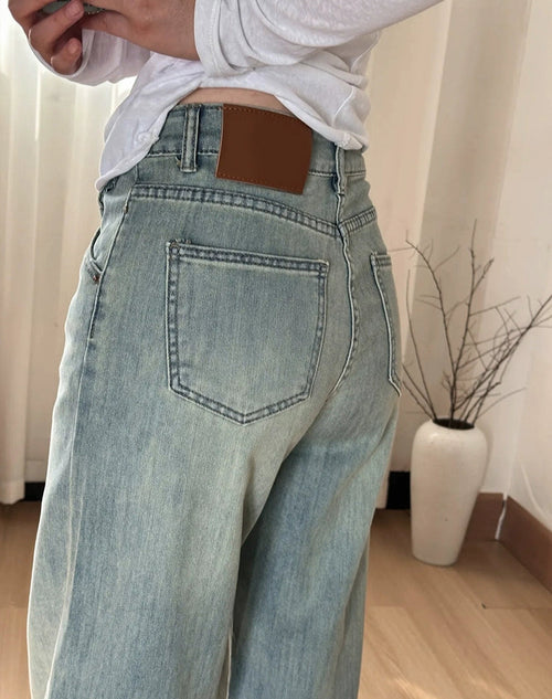 ヴィンテージライトブルーデニム – Meari cheek