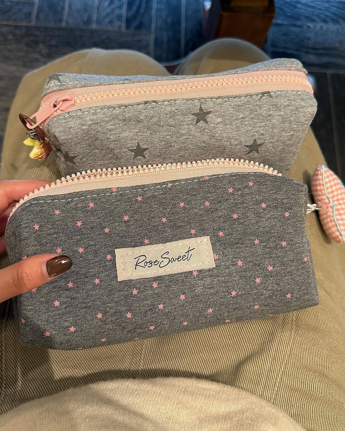 スタードット大容量ペンポーチ