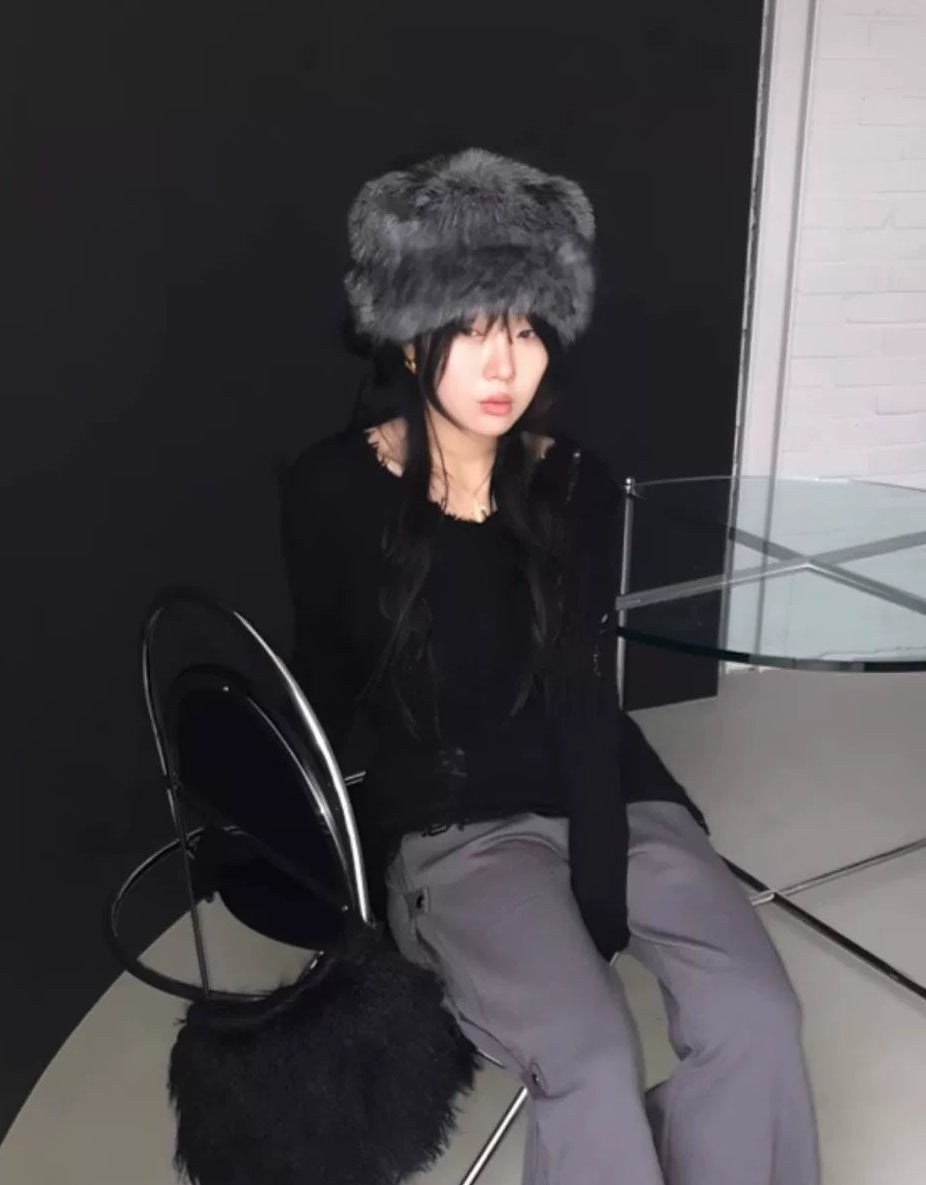 アメリカンファーバケットハット