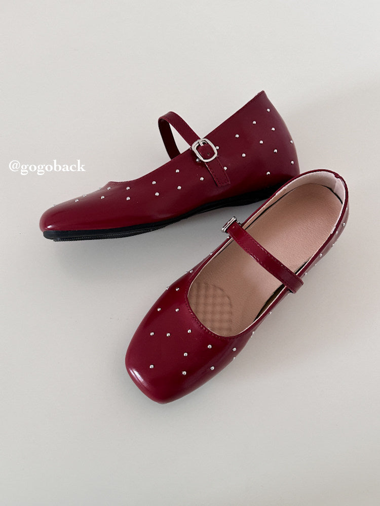 ドットメリージェーンシューズ