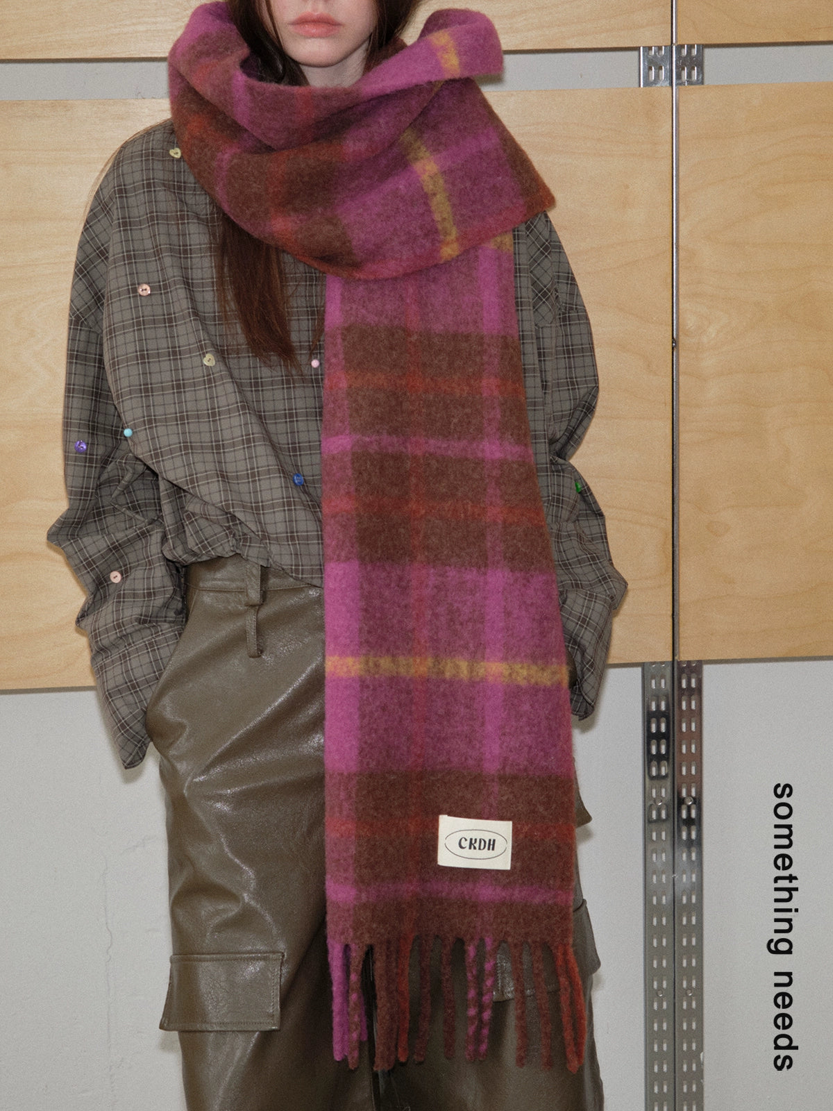 アメリカンフォグチェックマフラー