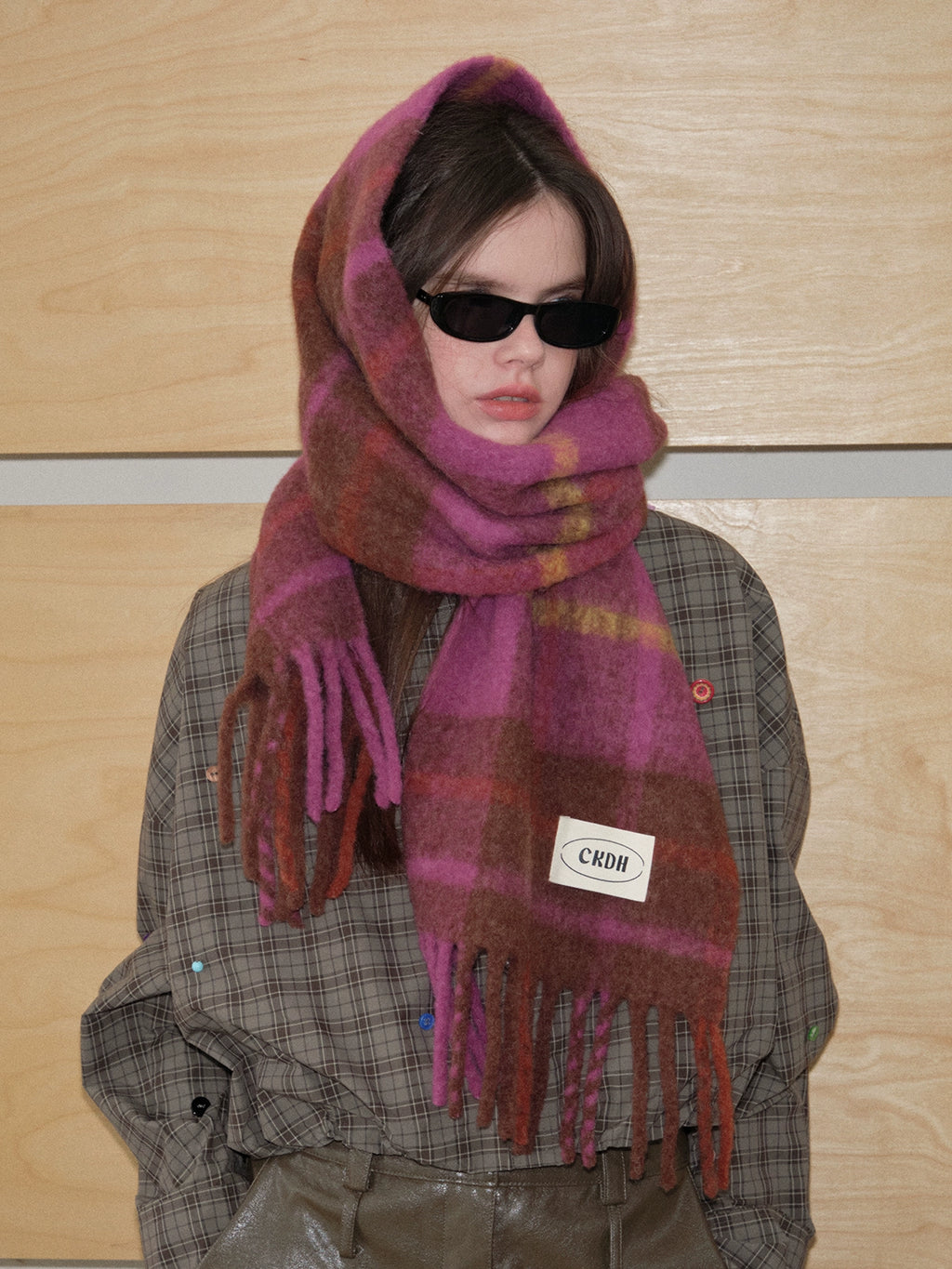 アメリカンフォグチェックマフラー