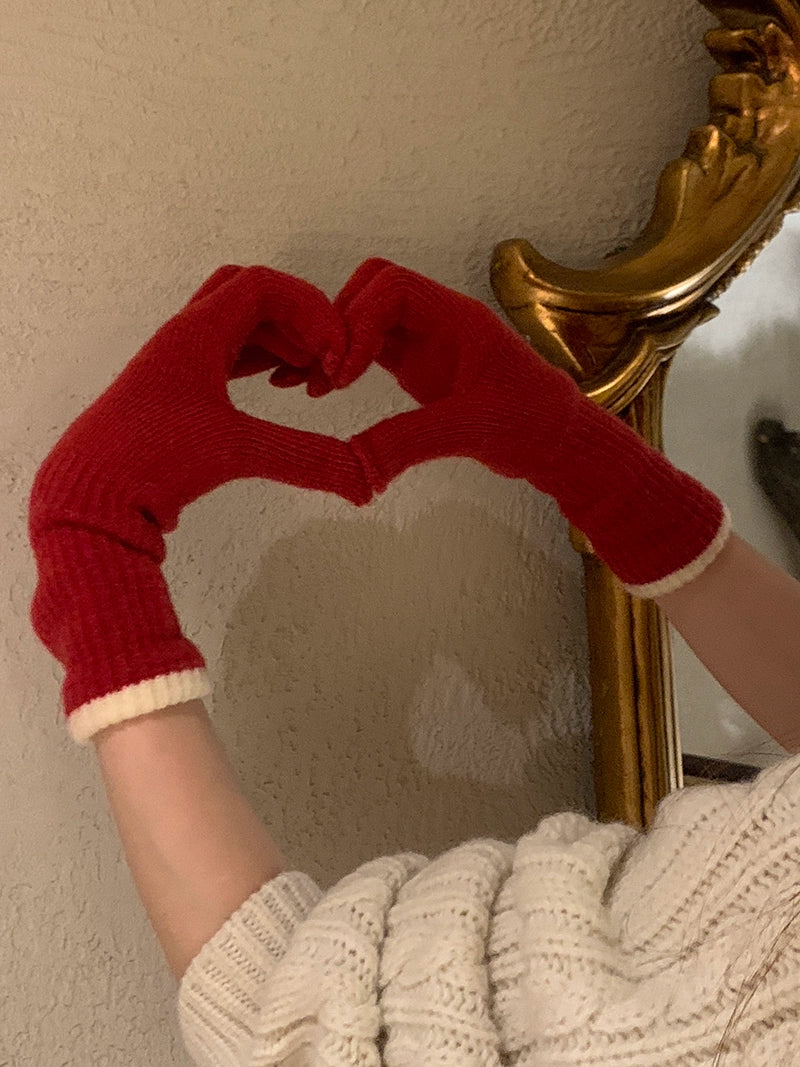 スプリットフィンガーカラーグローブ