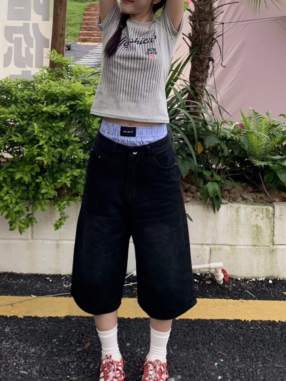 アメリカンウエストレイヤードイン カジュアルパンツ