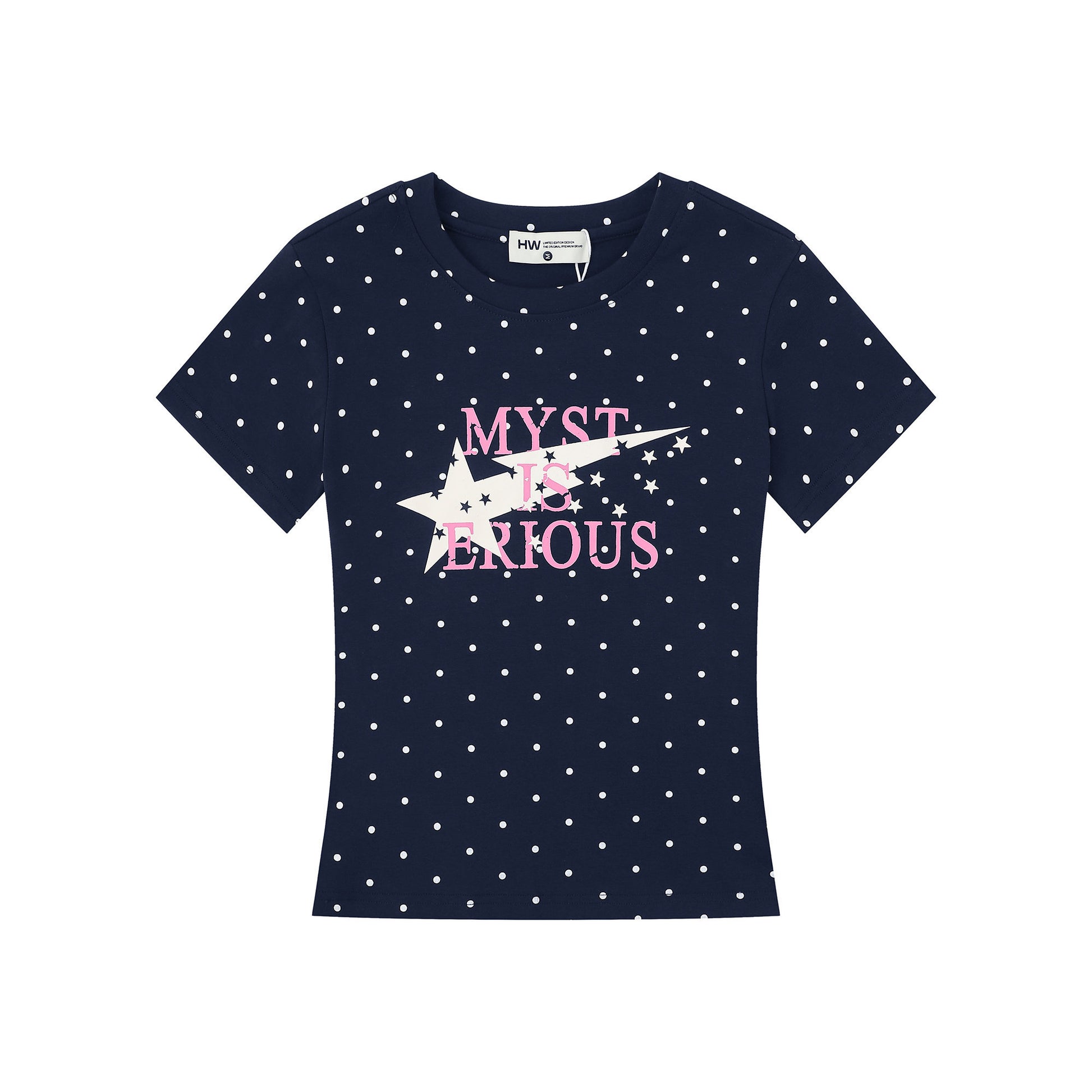 y2kドットスターTシャツ