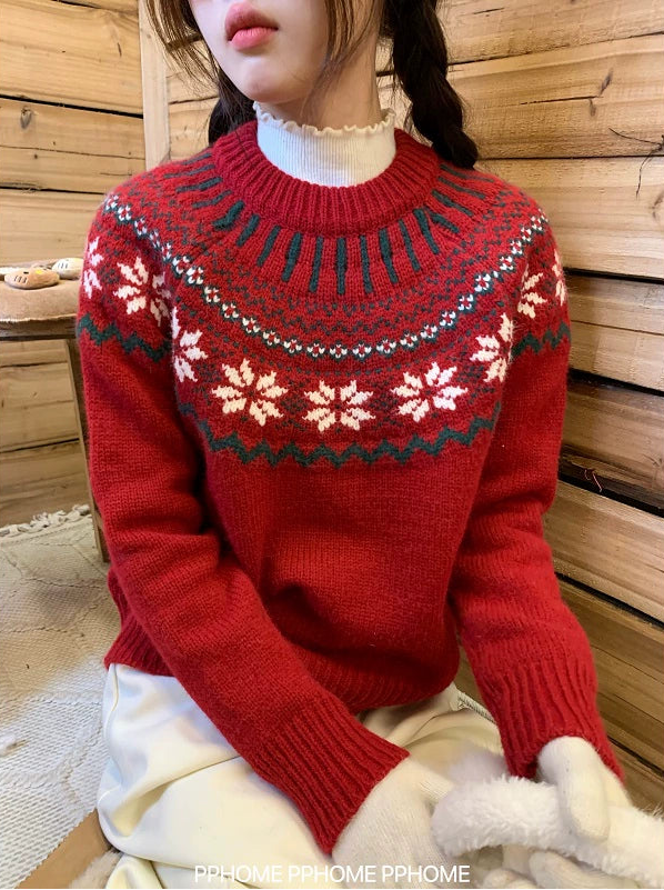 ノルディッククリスマスニット