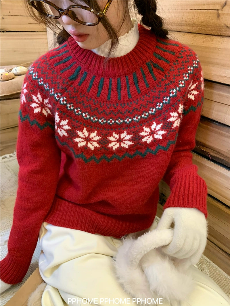 ノルディッククリスマスニット