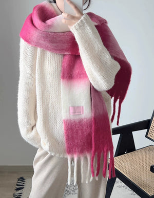 ミルキートーンブロックマフラー