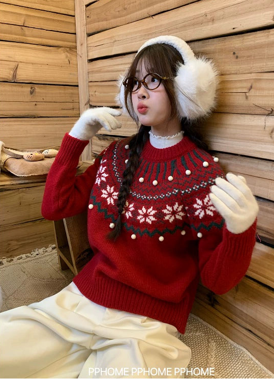 ノルディッククリスマスニット