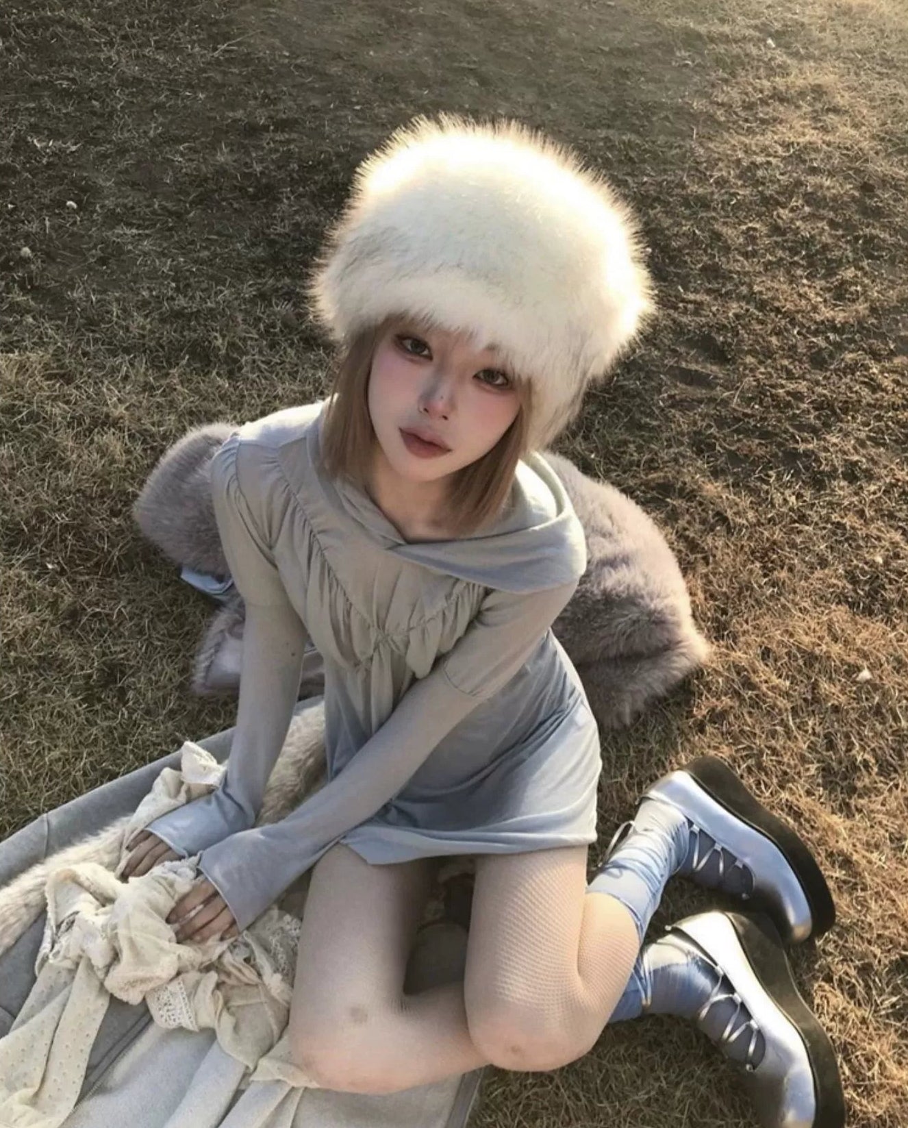 アメリカンファーバケットハット