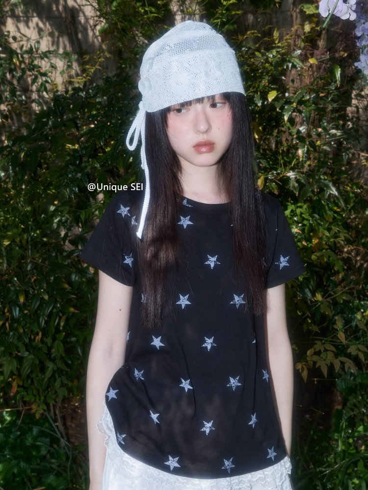 パステルスターTシャツ