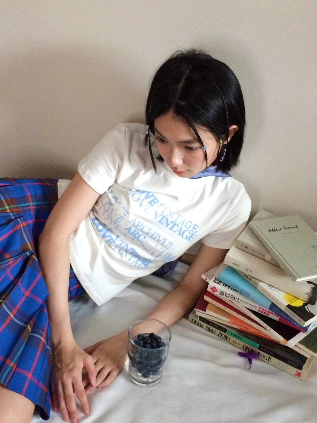 I LOVEスリムTシャツ