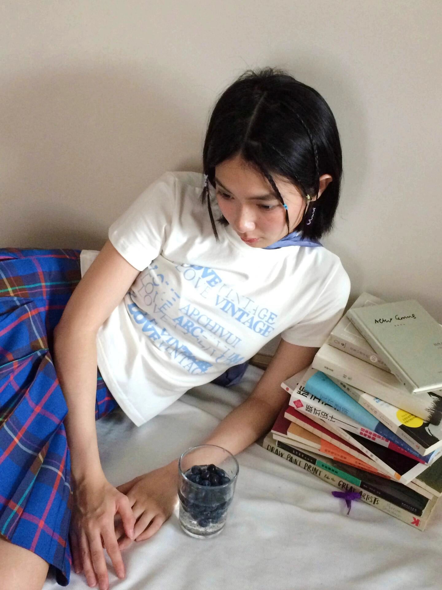 I LOVEスリムTシャツ