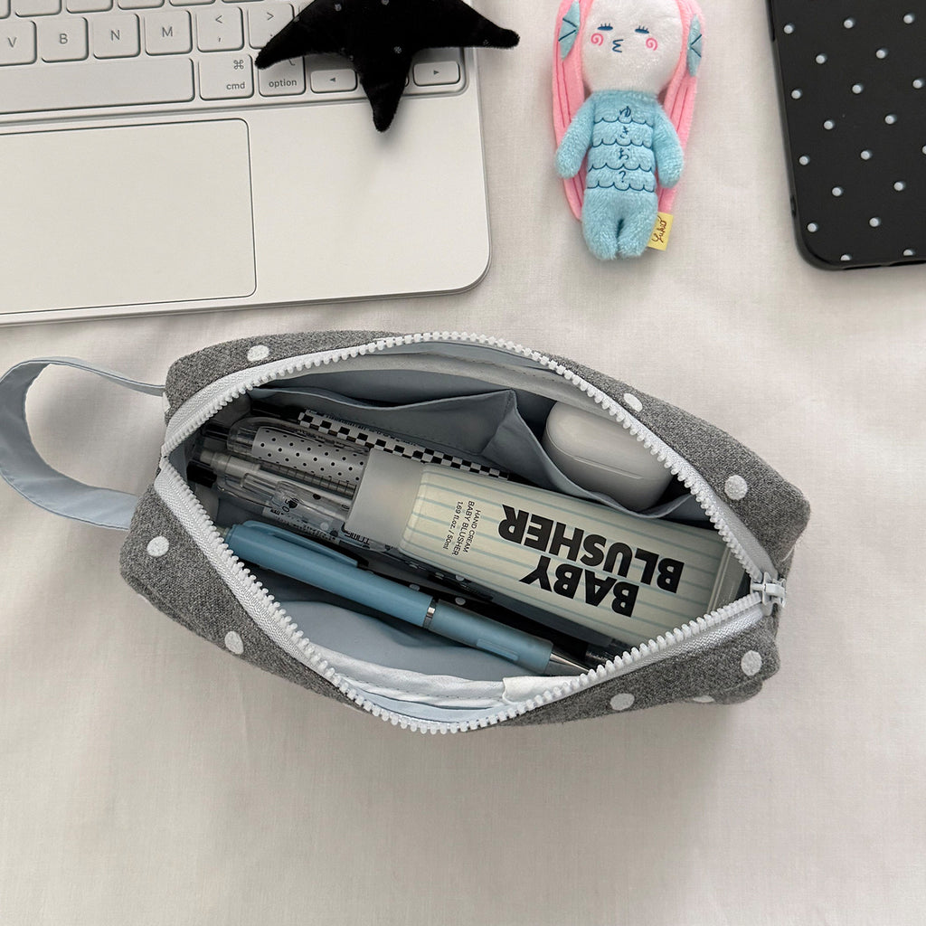 ドットスリムペンポーチ