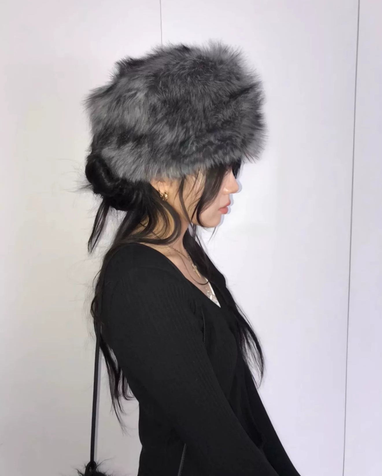 アメリカンファーバケットハット