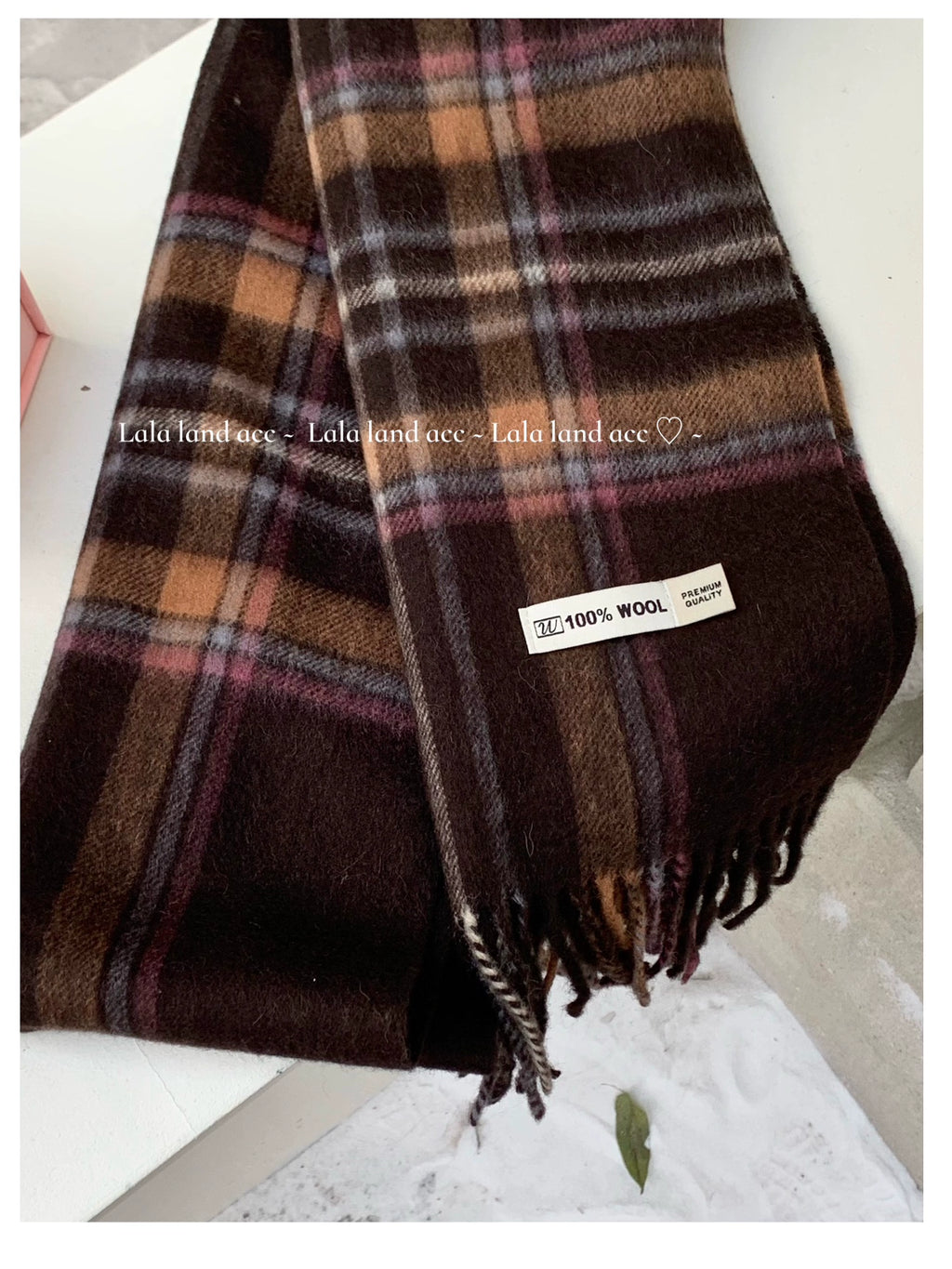 ブリティッシュヴィンテージチェックマフラー