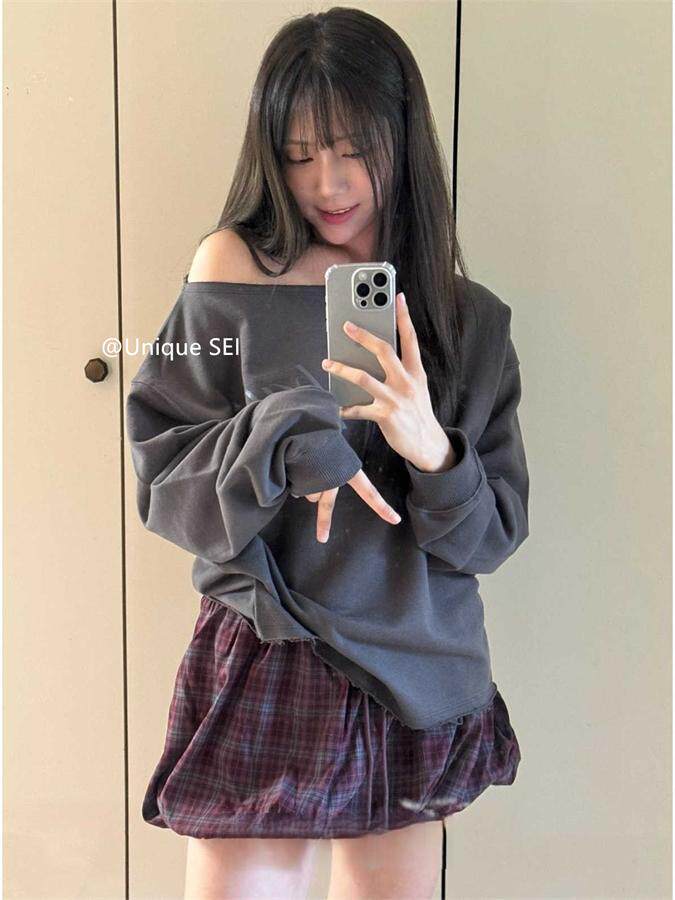 ストリートガールワンショルスウェット