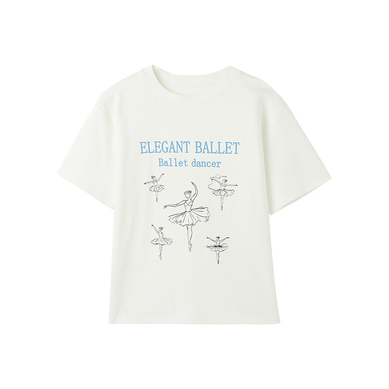 エレガントバレリーナTシャツ