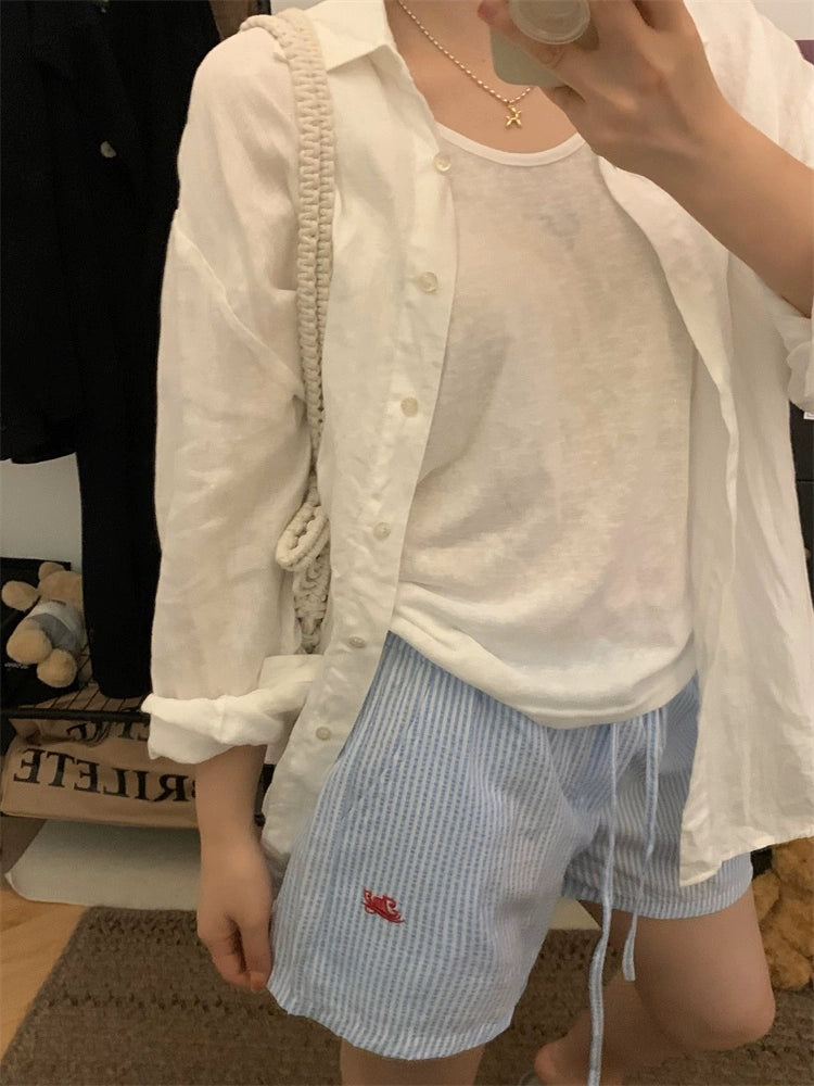 ワンポイントサマーショートパンツ