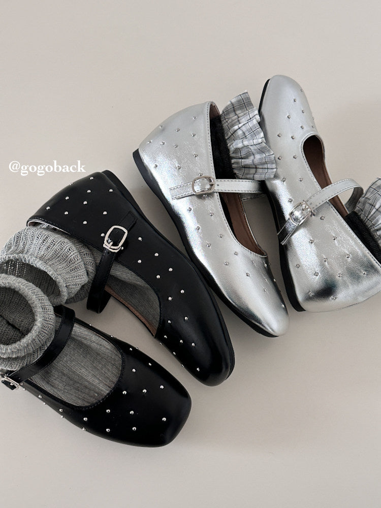 ドットメリージェーンシューズ