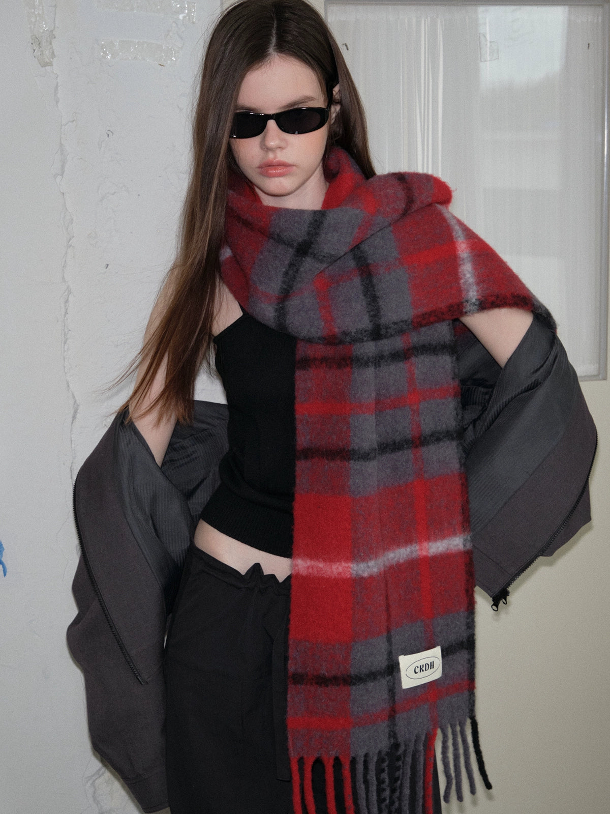 アメリカンフォグチェックマフラー