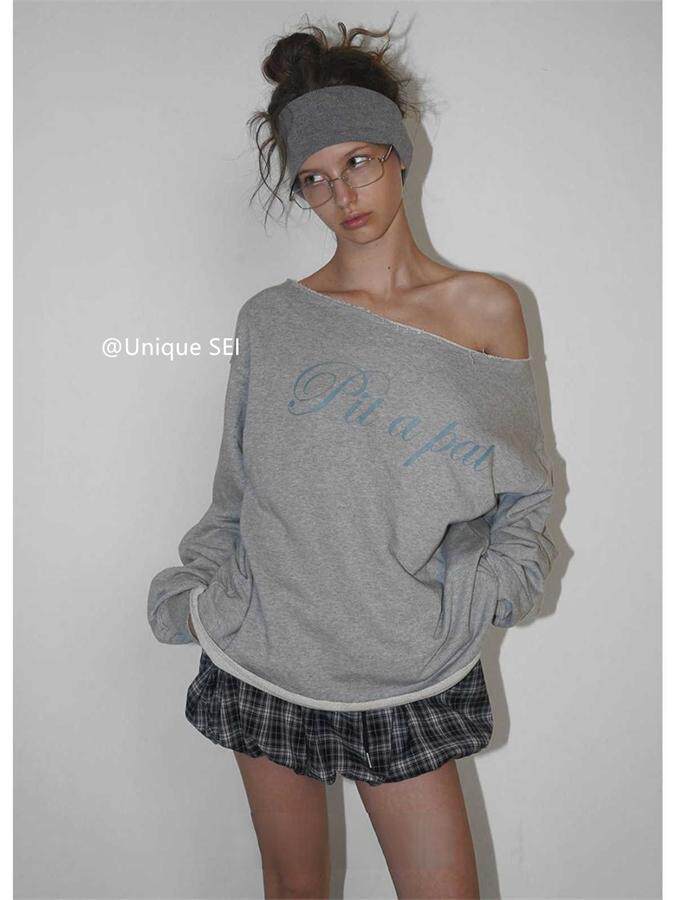 ストリートガールワンショルスウェット