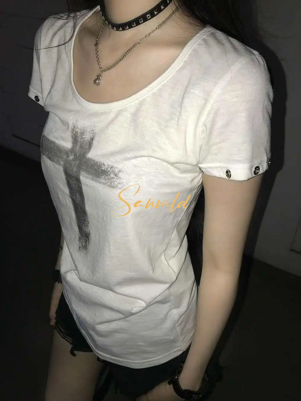 y2kクロスグラフィックT