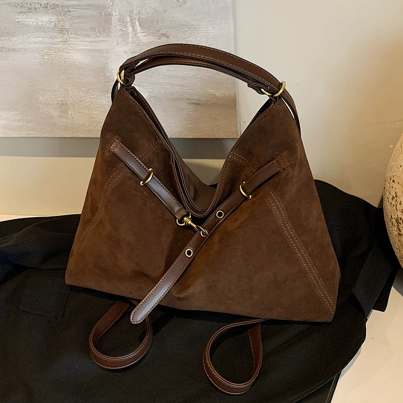 ヴィンテージスエード3wayショルダートートバッグ