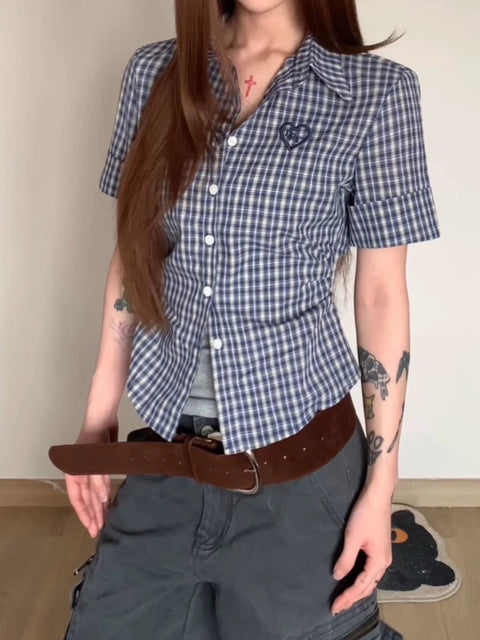 アメリカンヴィンテージブルーシャツ