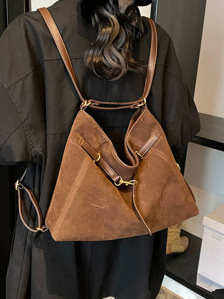 ヴィンテージスエード3wayショルダートートバッグ