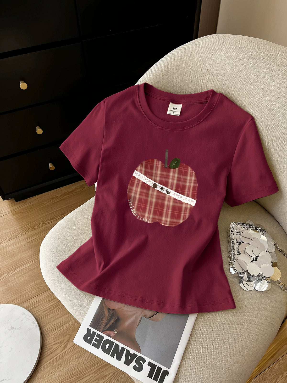 アップルカラーベビーTシャツ