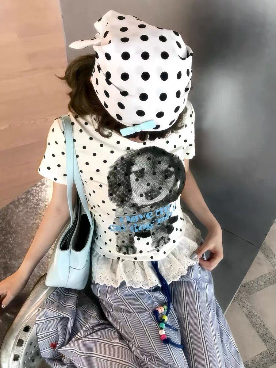 ドットパピーグラフィックT