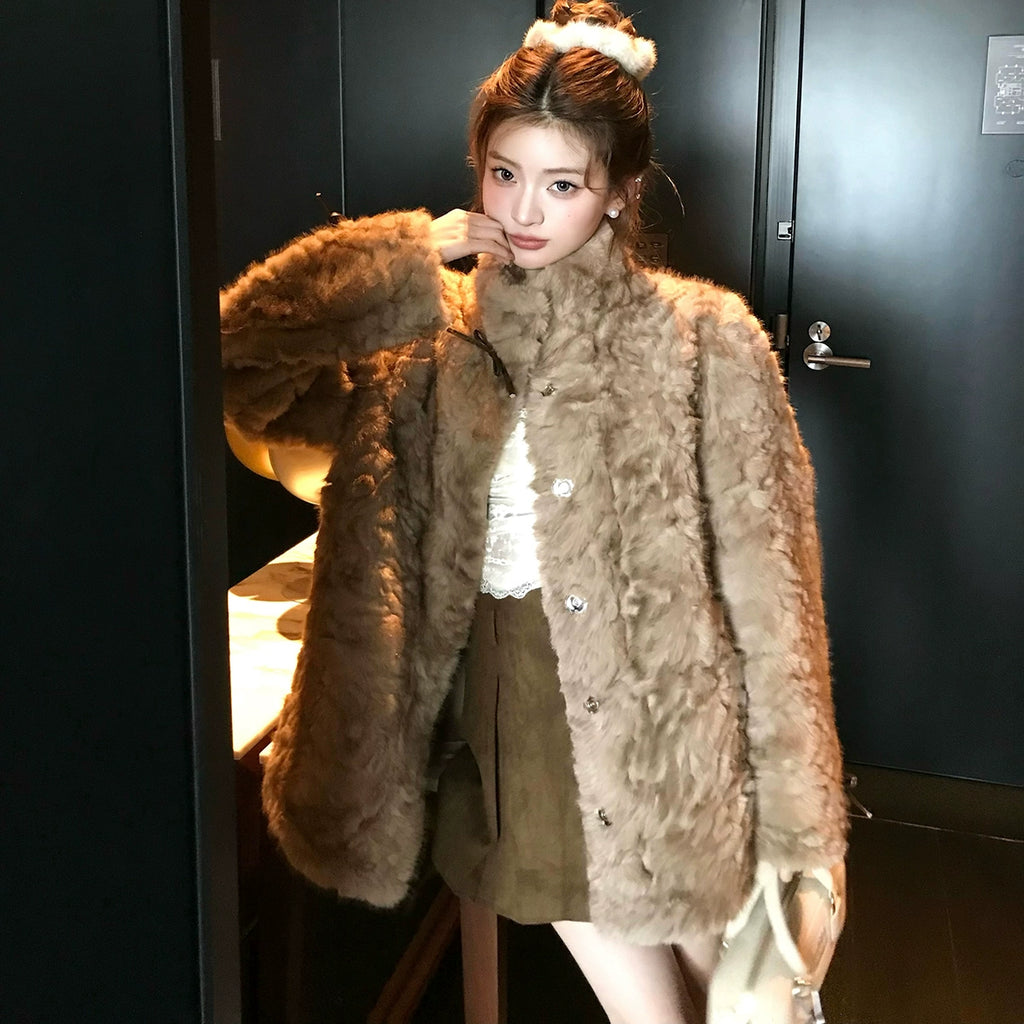 ファースタンディングカラーコート