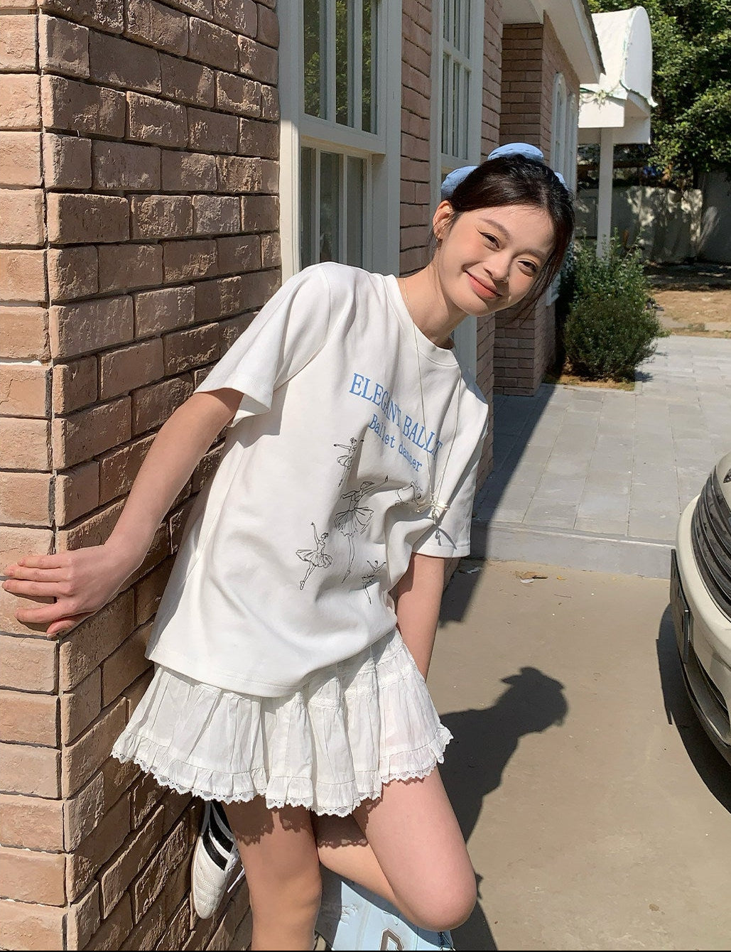 エレガントバレリーナTシャツ – Meari cheek