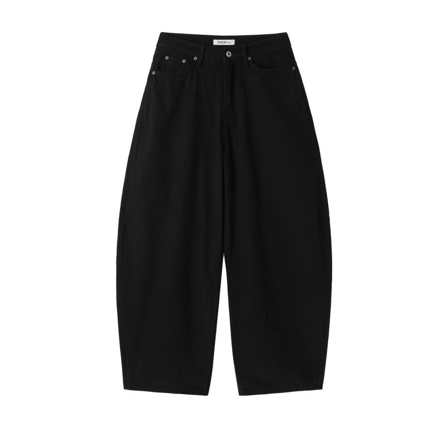 リベットクロスワイドレッグパンツ