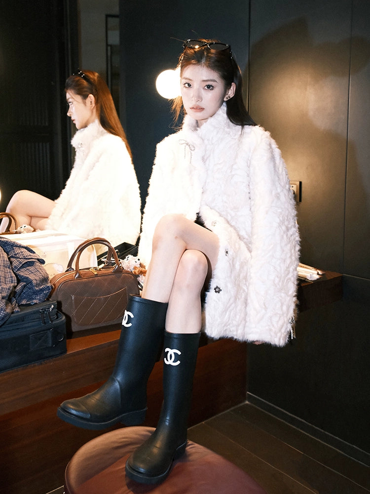 ファースタンディングカラーコート