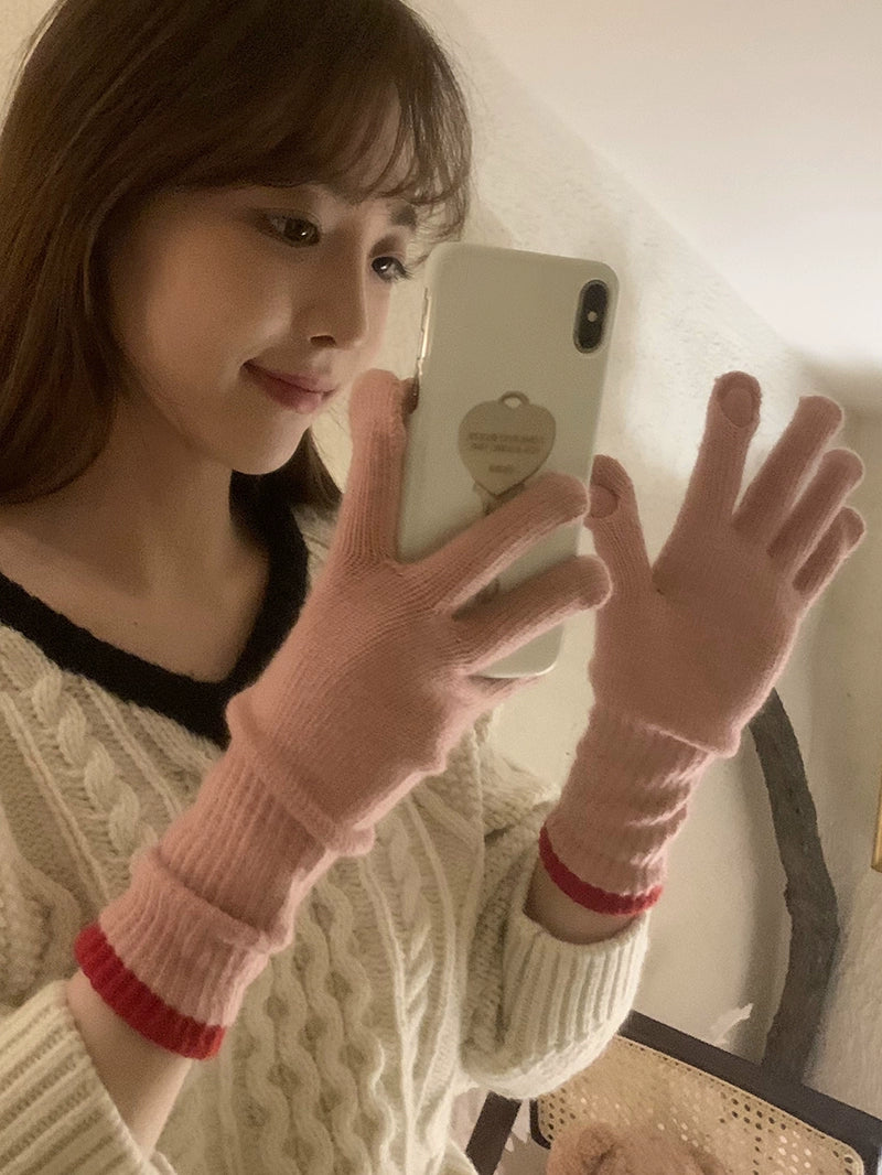 スプリットフィンガーカラーグローブ