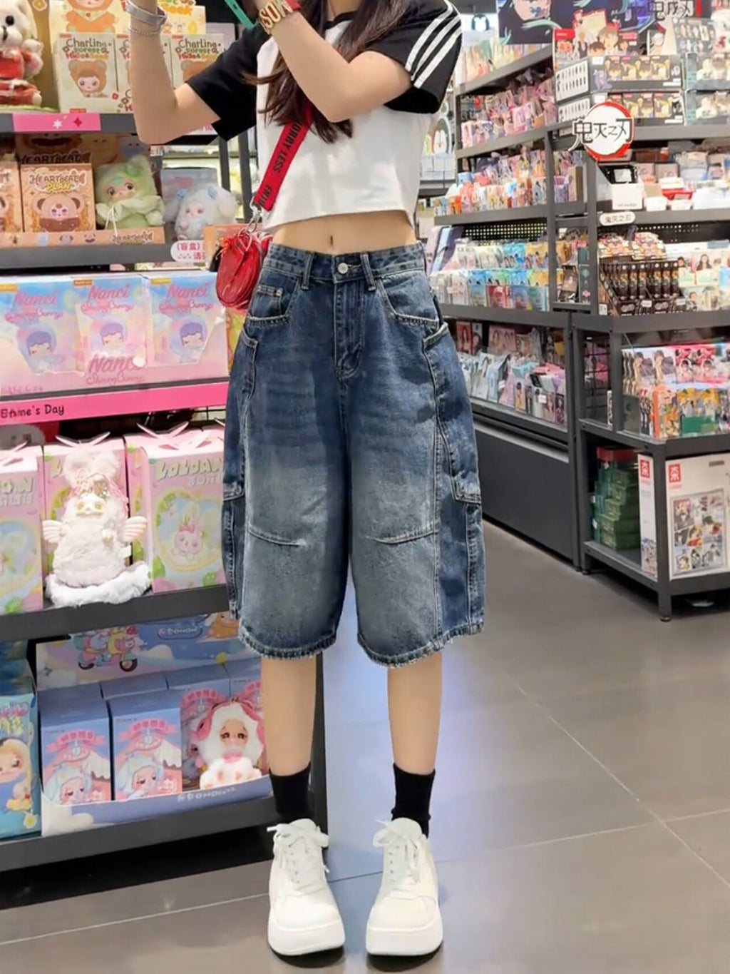 ヴィンテージカーゴバミューダデニム