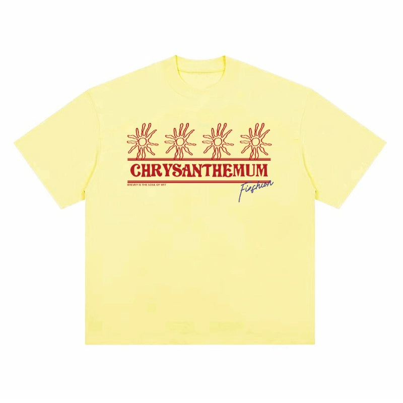 アメリカンひまわりオーバーTシャツ